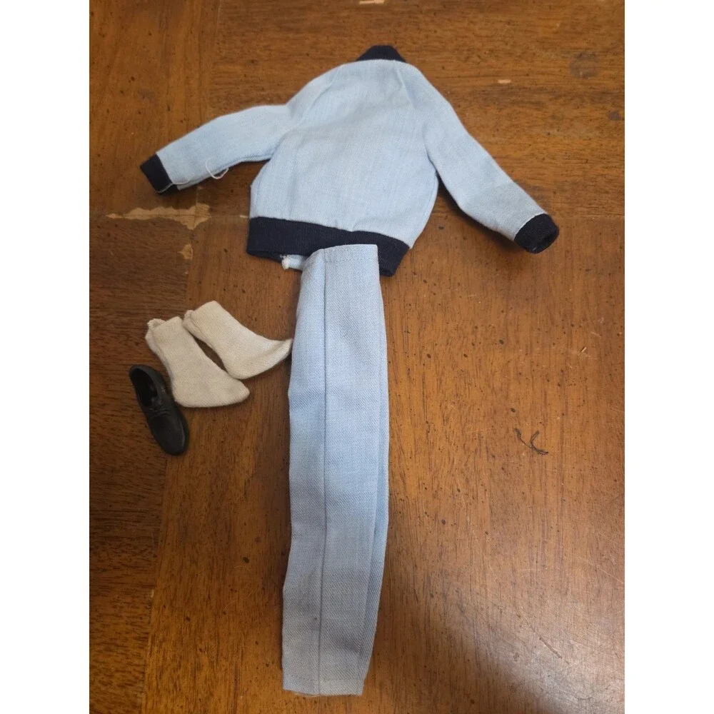 Ken #789 The Yachtsman Outfit 1960s Vintage Pants Jacket Socks Shoe